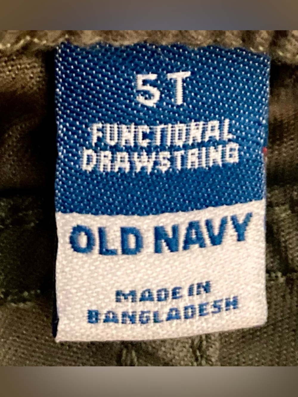 Set of 3 Pair Old Navy/Oshkosh Boys Drawstring Waist Joggers Size 5T - Picture 10 of 16
